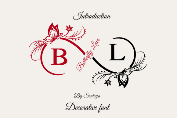 Butterfly Love Font for Editorial Design and Digital Content