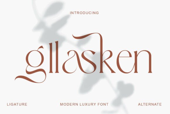 Gllasken Font: Elevating Editorial Design and Visual Storytelling