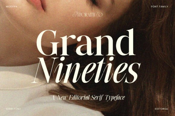 Grand Nineties: Elegant Serif Font Review