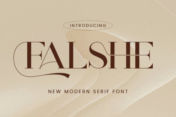 How I Used the Falshe Font to Bring Quiet Luxury to a New Brand Identity