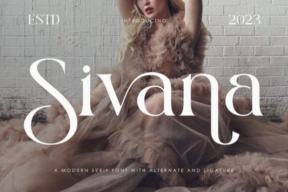 Sivana Font: Elevating Boutique Brand Identity Design