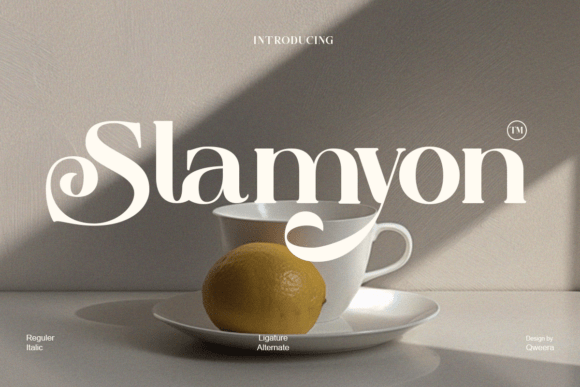 Slamyon Font: Elevating Boutique Web Design