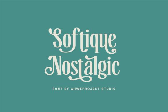 Softique Nostalgic: Elegant Serif Font Download Guide