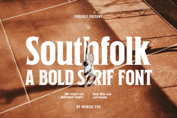 Southfolk: A Bold Serif Font for Confident Digital Design