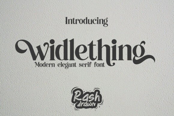 Widlething Font: Elevating Luxury Web Design