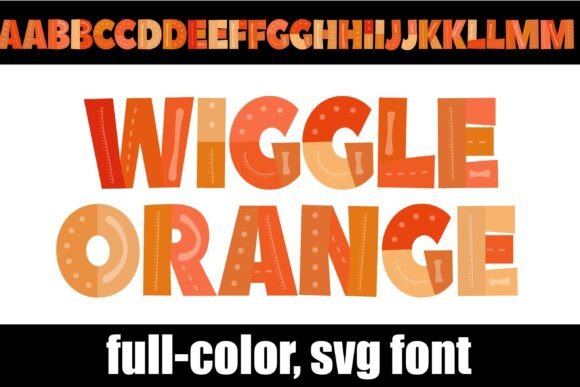Wiggle Orange Font Review: Handcrafted Branding
